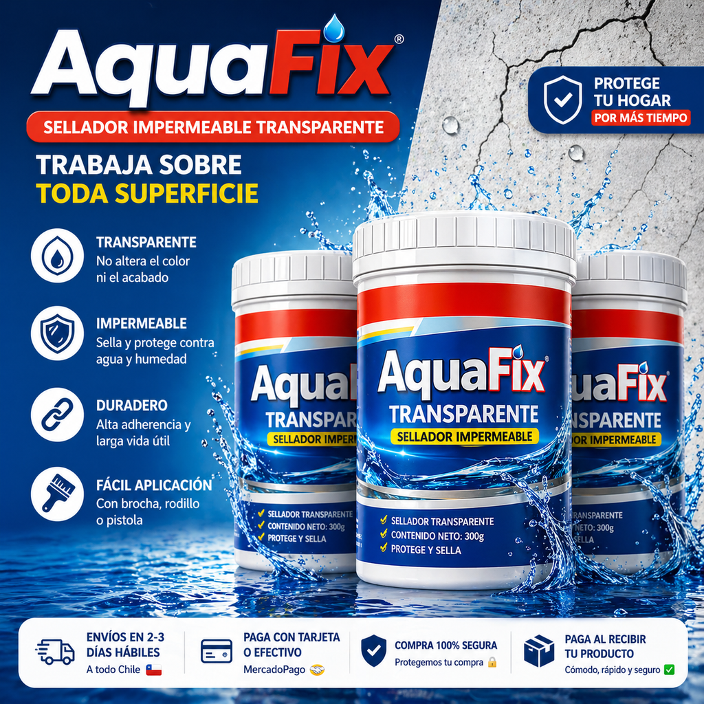 AQUAFIX™💧 | CHAO GOTERAS Y HUMEDAD💧