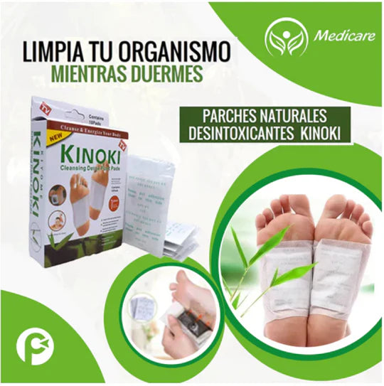 PARCHES KINOKI DESINTOXICADORES