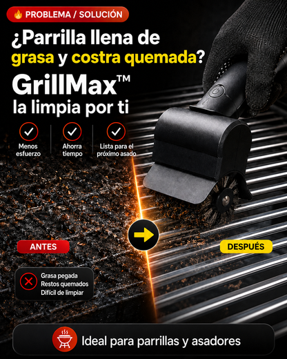 GRILLMAX | CEPILLO LIMPIADOR ELECTRICO VIRAL🔥