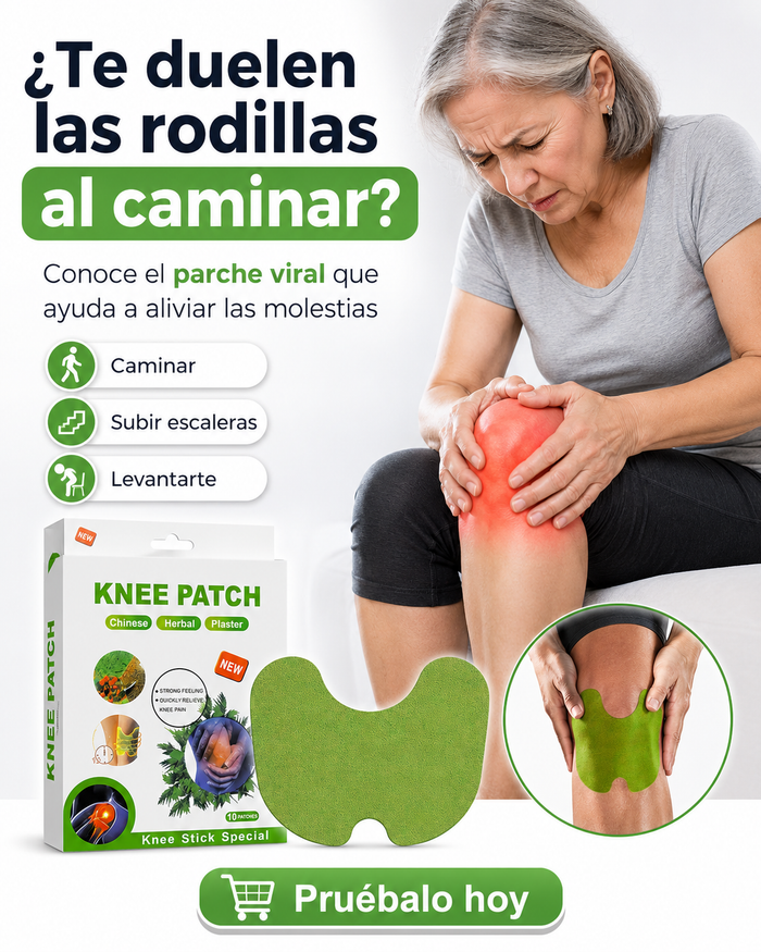 KNEE PATCHS | EL SECRETO CHINO PARA TUS RODILLAS🦵🌿